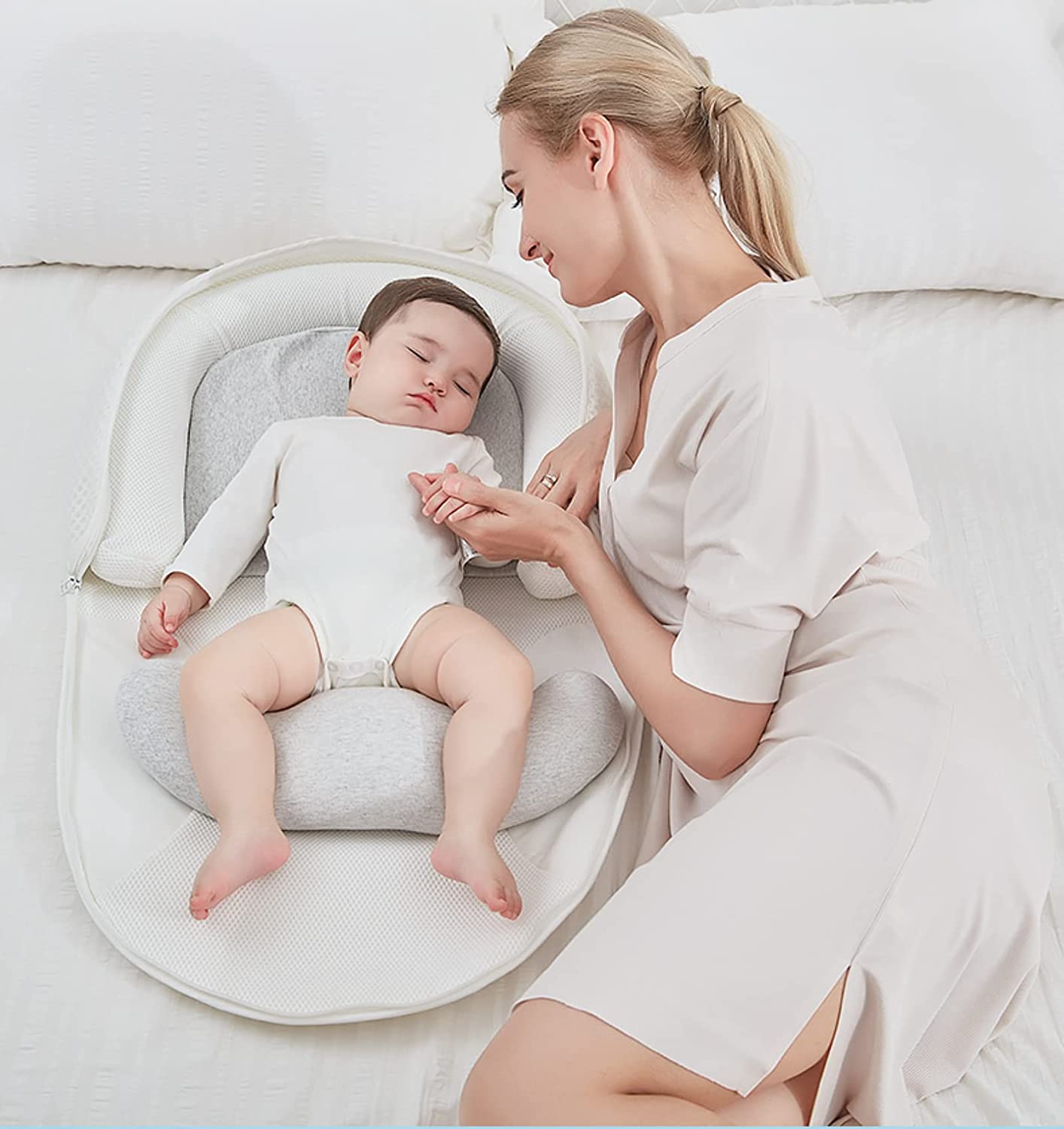 Anti-Reflux Baby Bed: Elevated Support for Better Sleep