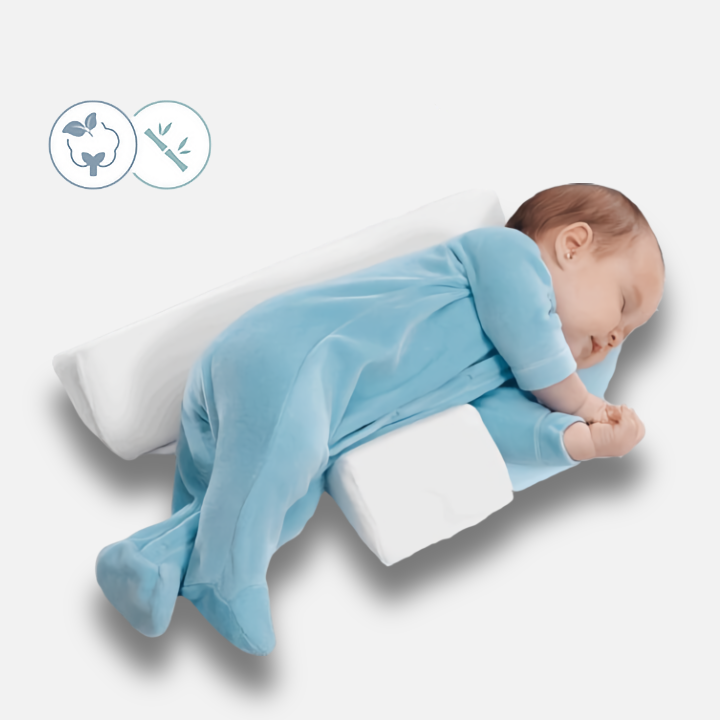 Prevent Baby Rolling – Safer Side Sleeper™ Pillow