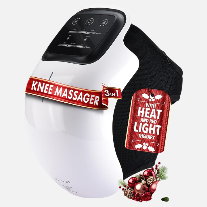 The KneadRelief Pro 3-in-1 Knee Massager