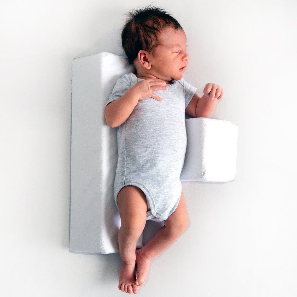 Prevent Baby Rolling – Safer Side Sleeper™ Pillow