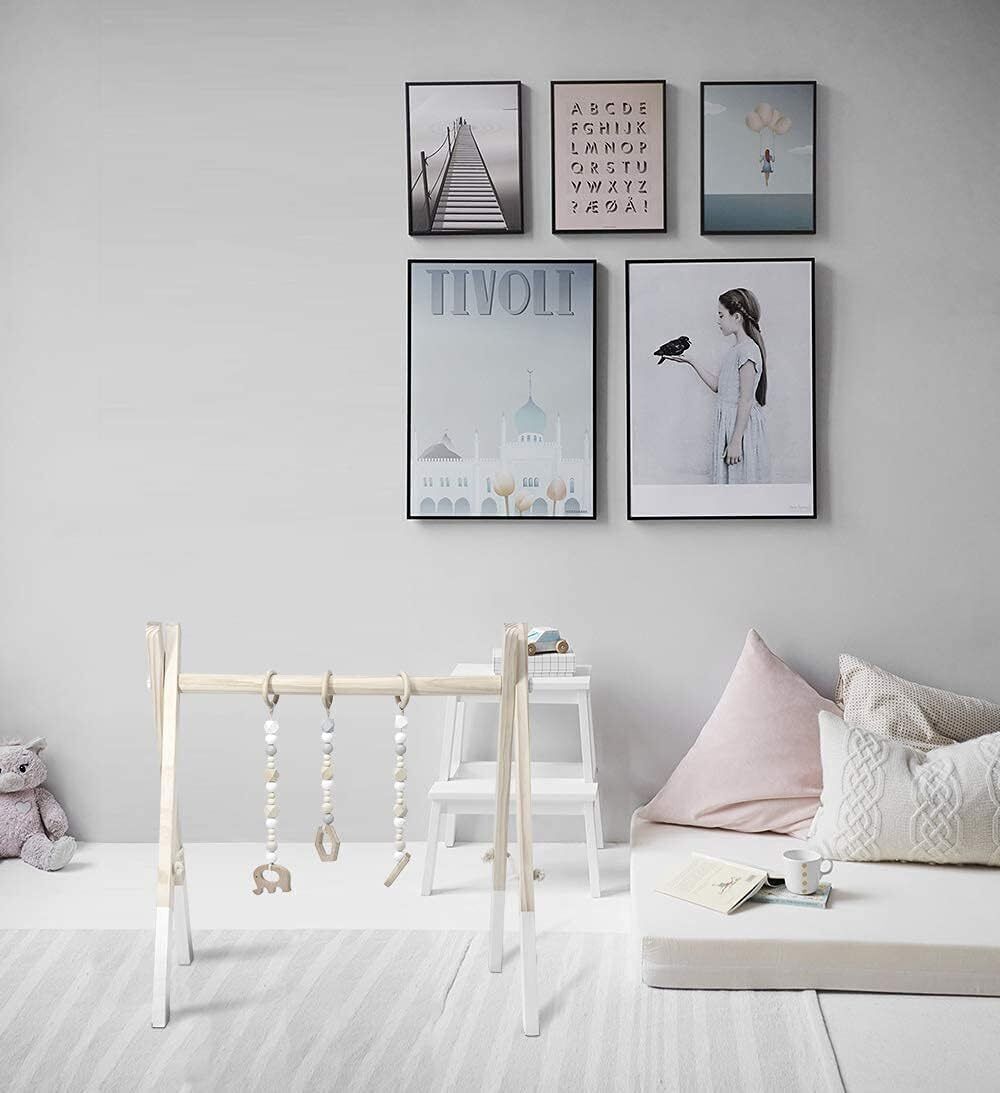 Baby Gym with Crochet Toys