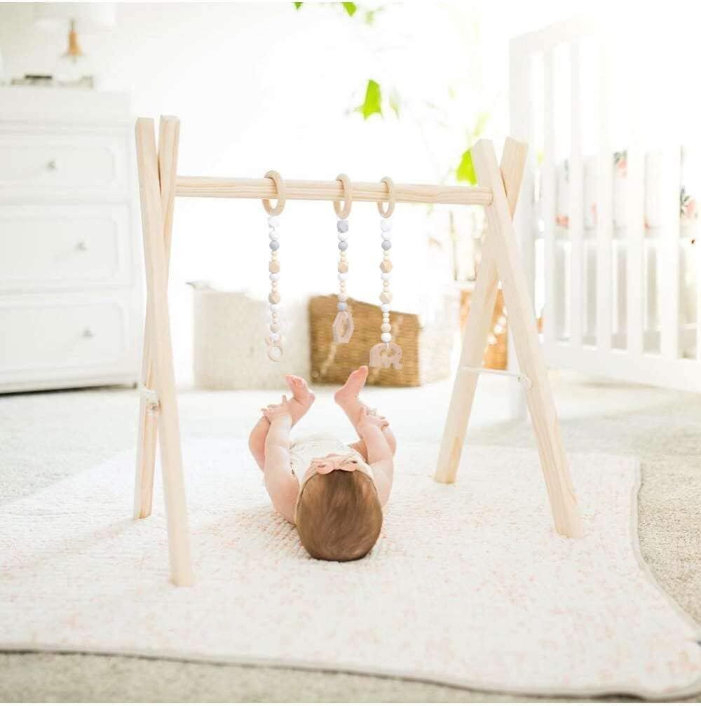 Baby Gym with Crochet Toys