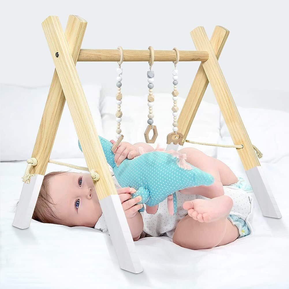 Baby Gym with Crochet Toys